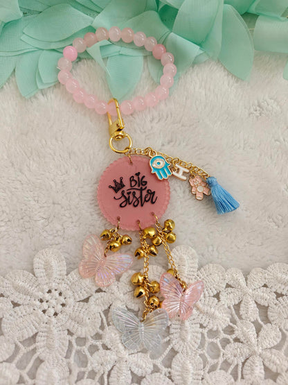 Big Sister Butterfly Bag Charm