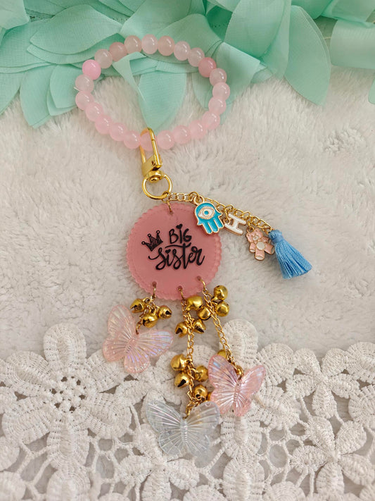 Big Sister Butterfly Bag Charm