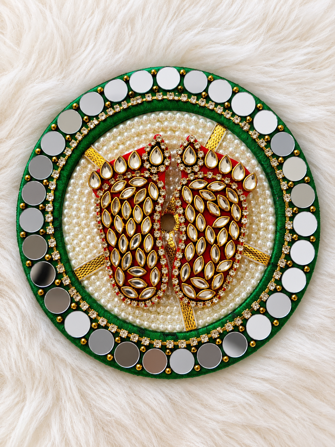4" Shubh Paduka