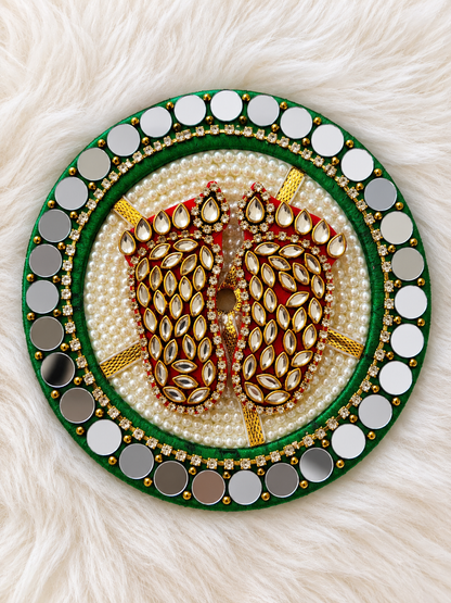 4" Shubh Paduka