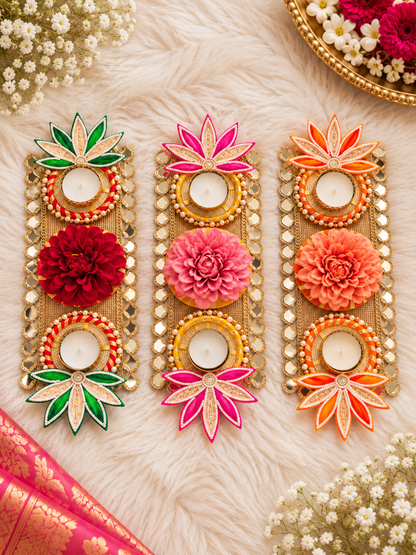 Floral Glow Table Runner