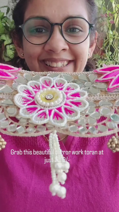 Mirror Blossom Toran
