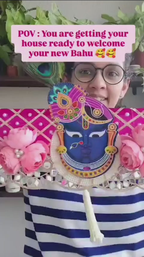 Pichwai Shrinathji Divine Toran