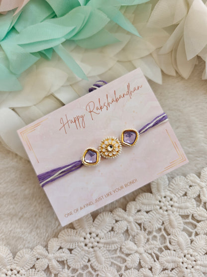 Floral Trio Rakhi